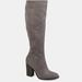 Journee Collection Journee Collection Women's Tru Comfort Foam Extra Wide Calf Kyllie Boot - Grey - 8