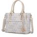MKF Collection by Mia K Siena M Signature Handbag - White