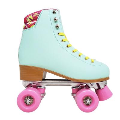 Cosmic Skates Core Mint Quilted Roller Skates - Green - 6