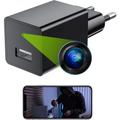 Dripex - Caméra 1080P hd Mini caméra de surveillance WiFi Enregistrement sans fil intérieur avec