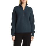 Half Zip Wool & Cashmere Sweater