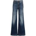 Dojo Flared Denim Jeans - Blue - 7 For All Mankind Jeans