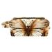 Butterfly Fission Figure Pattern Makeup Bag Trip Travel Home Women Man Cosmetic Bags