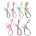 7 Pcs False Braids Head Rope Tiara Girls Hairpiece Headdress Wig for Kids Chemical Fiber Resin Child