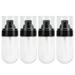 4Pcs Spray Bottles Set Mini Portable Plastic Travel Empty Refillable Container Dispenser60ml