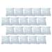 Disposable Bib Hair Stylist Neck Shield Capes for Salon 50 Pcs Water Proof Accessories Polyethylene Dye Shampoo