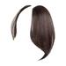 JIASEN forehead Wig with Bangs Natural One-Piece Seamless Middle-Parted Fake Bangs