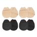 Silicone Socks for Women Forefoot 4 Pairs Summer Toe Fingers High-heeled Shoes Pads