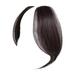 JIASEN forehead Wig with Bangs Natural One-Piece Seamless Middle-Parted Fake Bangs