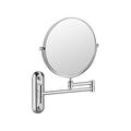 3X Mirror 360Â° Extendable Arm Mirror For Makeup 8 Inch Double Sided Vanity Mirror For Bathroom Wall Mirror For Teen Girls Women