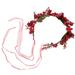 Christmas Wreath Garland Wedding Decor Girl Headdress Simulation Hair Decorations Delicate Berry Headband Bride