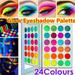 24 Colors Eye Shadow Palette in the Dark Eyeshadow Makeup Palette