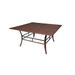 Panama Jack Key Biscayne Woven 60 Square Dining Table