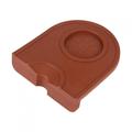 Black Multi-function Thicken Anti-skid Coffee Tamper Holder Silicone Pad Mat for Coffee Machines - Compact Size High Quality Material