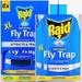 6 XL RAID Big Bag Fly Traps Outdoor - Keep Flies Away from Patio with Disposable Fly Traps Outdoor Hanging - Fly Bags Outdoor Disposable Outdoor Fly Traps Outdoor Hanging Big Bag Fly Trap Bag