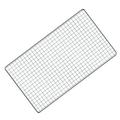 Stainless Steel BBQ Mesh Non Stick Fry Pan Roasting Pan Grill Mesh Mat Baking Mat Griddle for Gas Grill BBQ Grill Mesh