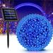 Solar String Lights Outdoor 39FT 100 LED Waterproof Solar Christmas Lights with 8 Lighting Modes for Tree Yard Garden Party Xmas Decorations