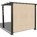 Sun Shade Panel Privacy Screen With Grommets On 4 Sides For Outdoor Patio Awning Window Cover Pergola (16 X 5 Banha Beige)