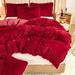 3pcs Multi-color Polyester Bedding Set 1pc * Duvet Cover + 2pcs * Pillowcase Without Pillow Core