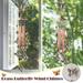 Wind Chimes Outdoors Decoration Pendent For Outside Deep Wind Chimes With Metal Tone Chime Pipe Hanging Decoration Three-dimensional Butterfly Balcony Courtyard