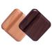 2 Pcs Solid Wood Mobile Phone Holder Decorative Stand Novelty Smartphone Tablet Cellphone