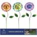 Alpine 16 In. H. Colorful Metal Flower Pot Stake LJJ1244ABB Pack of 18