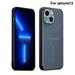 Suitable for iphone13 Mini Pro lens All-Inclusive Anti-Fingerprint Frosted Shell Apple 13pro Metal Back Panel Mobile Phone Case Blue