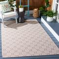 Safavieh Martha Stewart by Matty Indoor/ Outdoor Rug 5 1 x 7 6 - Light Pink/Multi