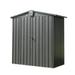 Xshelley 5x3 FT Outdoor Storage Shed Large Storage Shed Galvanized Steel Waterproof Garden Shed with Lockable Door for Outside Tool Storage Bikes Lawnmower Barbecue Tools