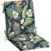 Outdoor Dining Chair Cushion 20 X 20 Simone Blue Tropical