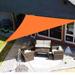 Wiipara Outdoor Party Sun Shade Sail Triangle 98% UV Block Protection 10 Triangle; Orange