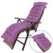 Lounge Chair Recliners Chair Cushions Beach Lounge Chair Cushions with Ties for Indoor Outdoor Furniture 61x19 inch