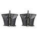 4 Pcs Pavilion Weights Tent Black Sand Bags Tents Outdoor Curtains Event Shelter Marquee Sandbags