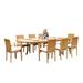 Grade-A Teak Dining Set: 8 Seater 9 Pc: 118 Oval Table And 8 Lua Stacking Arm Chairs Outdoor Patio WholesaleTeak #51LU2609