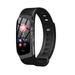 E18 Smart Heart Rate Blood Pressure Bracelet Color Screen Anti-Lost Call Sms Reminder Facebook Reminder Bracelet