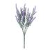 XMMSWDLA Artificial Lavender 2 Bushes Fake Lilac Flower for Wedding Bouquet Diy Table Centerpieces and Floral Arrangement Decoration Artificial Lavender Fake Flowers Flower Decor