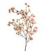 Pedty 1 Finger Cherry Blossom Peach Blossom Ins Wind Nordic Plum Blossom Artificial Flowerï¼ŒArtificial Cherry Peach Blossom Fake Silk Flower Home Wedding Party Floral Decor