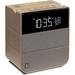 WAGEE Sound Rise II SFQ-16: Bedside Alarm Clock & Wireless Bluetooth Speaker with FM Radio 3 Fast USB Charging Ports Large LCD Screen and Nature Sound