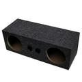 Double 6.5inch Speaker Box Universal Sealed Speaker Boxes Car Speaker Box Car Subwoofer Boxes for Car Music