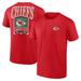 Men's Fanatics Branded Red Kansas City Chiefs Full Range T-Shirt