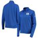 Women's Nike Royal Duke Blue Devils Pacer Raglan Performance Quarter-Zip Jacket