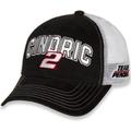 Women's Team Penske Black/White Austin Cindric Name & Number Adjustable Hat