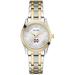 Women's Bulova Silver/Gold Mississippi State Bulldogs Classic Two-Tone Round Watch