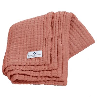 nordic coast company Baby Musselindecke Kupfer
