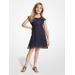 Michael Kors Floral Lace Dress Blue 8Y