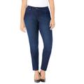 Plus Size Women's Secret Slimmer® Jean by Catherines in Rinse Wash (Size 18 W)