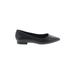 Bella Vita Flats: Black Solid Shoes - Women's Size 6 1/2 - Pointed Toe
