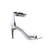 Kendall & Kylie Heels: Silver Shoes - Women's Size 9