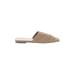 Banana Republic Factory Store Sandals: Tan Solid Shoes - Women's Size 7 - Almond Toe