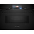 Siemens CM778GNB1B Compact 45 Oven with Microwave Black with steel trim